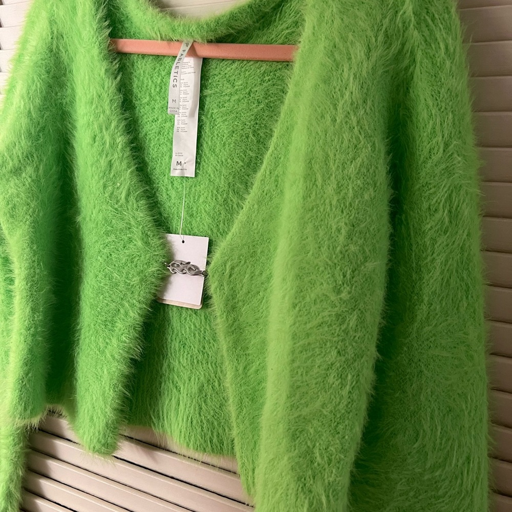 Cropped Neon Sweater